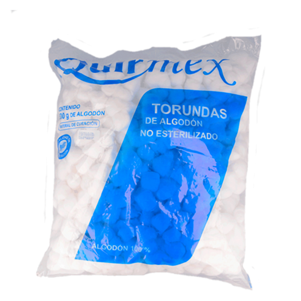 TORUNDA ALGODON BOLSA C/500G