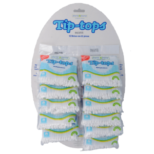 TIP TOPS HISOPOS 12 BOLSAS CON 60PZS