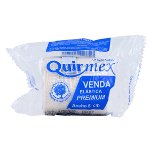 VENDA ELASTICA QUIRMEX PREMIUM 5CM 1PZA