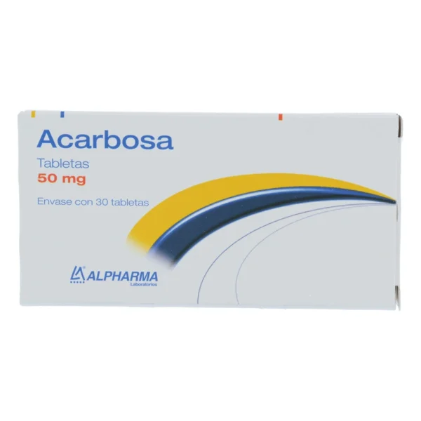 ACARBOSA TABS 50MG C/30