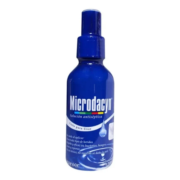 MICRODACYN SOLUCION ANTISEPTICA C/120ML