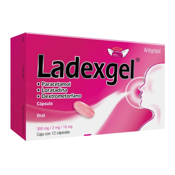 LADEXGEL CAP 10MG 2MG 300MG C/12