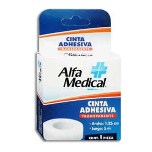 CINTA ADHESIVA TRANSPARENTE1.25CMX5M C/1