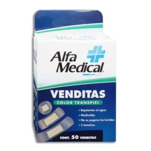 VENDITAS 3 TAMAÑOS TRANSPIEL  C/50