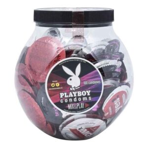 VITROLERO DE PRESERVATIVOS PLAYBOY MIX&PLAY C/100PZS