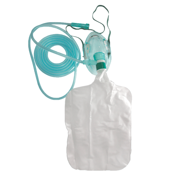 MASCARILLA PARA OXIGENO CON DISPOSITIVO NO REFLUJO ADULTO 1PZA