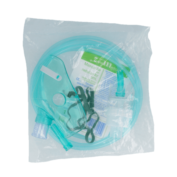 MASCARILLA CON NEBULIZADOR ADULTO C/1PZA