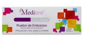 MEDITEST PRUEBA DE EMBARAZO 1PZ