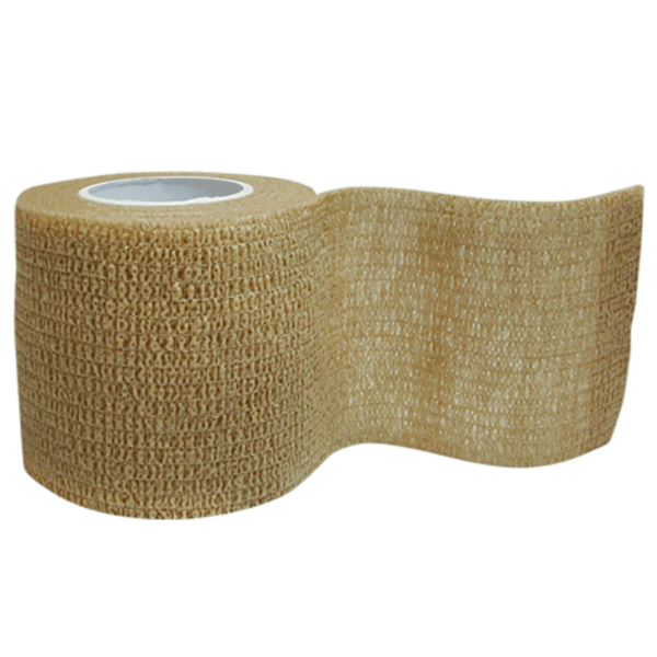 VENDA ELASTICA AUTOADHESIVA COLOR PIEL 5CMX4.5M 1PZA