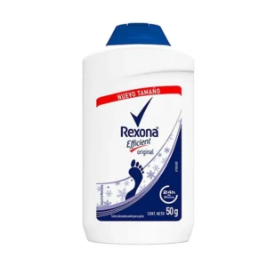 TALCO DESODORANTE PARA PIES REXONA EFFICIENT C/50G