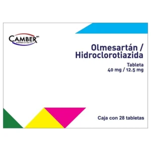 OLMESARTAN/HIDROCLOROTIAZIDA TABS 40MG 12.5MG C/28