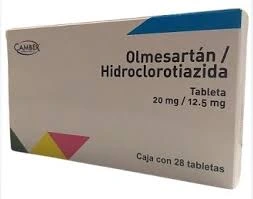 OLMESARTAN/HIDROCLOROTIAZIDA TABS 40MG 12.5MG C/28