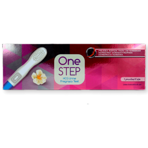 ONE STEP HCG PRUEBA DE EMBARAZO 1PZ