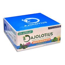 AJOLOTIUS PASTILLAS SIN AZUCAR MENTA – EUCALIPTO  C/10