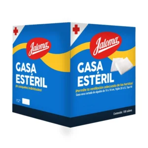 GASA ESTERIL 10X10CM CAJA C/100 PZAS