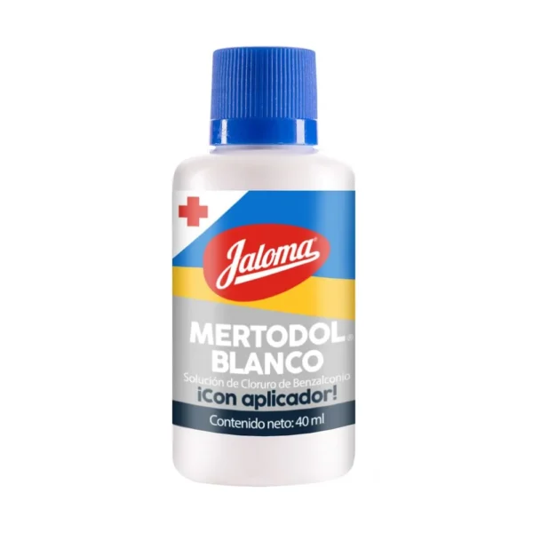 MERTODOL BLANCO SOLUCION ANTISEPTICA 133MG C/40ML