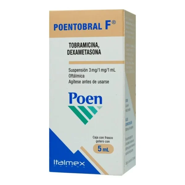 POENTOBRAL F  SUSP OFT 3MG 1MG C/5ML