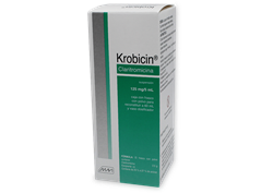 KROBICIN SUSP 125MG C/60ML