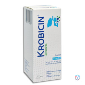 KROBICIN SUSP 125MG C/60ML