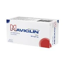 MAVIGLIN TAB 500MG 5MG C/60