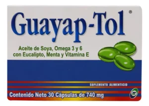 GUAYAP-TOL PER CAP 740MG C/30
