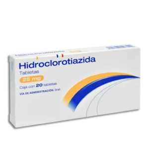 HIDROCLOROTIAZIDA 25MG NEOLPHARMA  TABLETAS C/20
