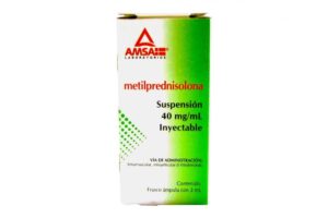 ACETATO DE METILPREDNISOLONA SOL INY 40MG 2ML C/1